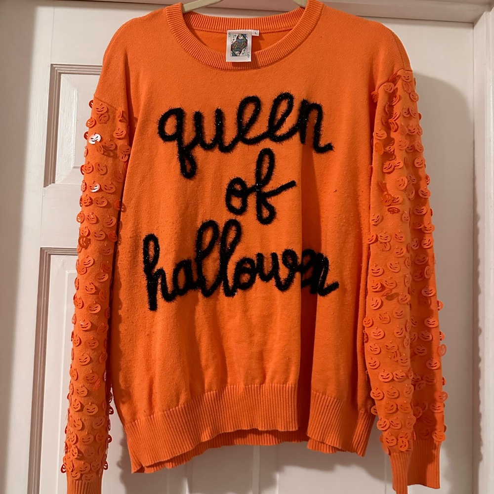 QoS Queen of Halloween sweater